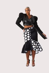 BLK/WHT DOTS