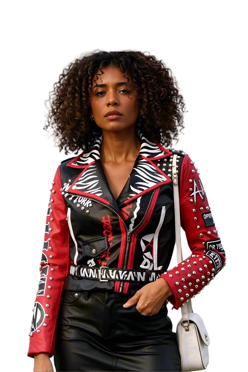 Punk Inspired Leather Jacket - 81763 - Especially Yours