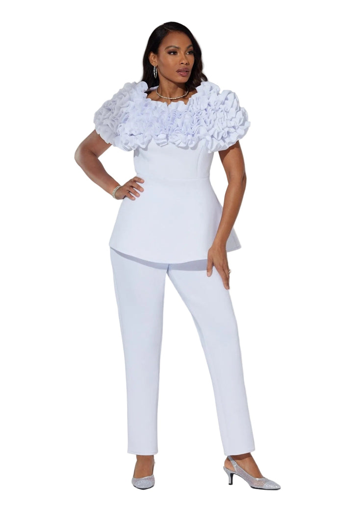 ruffles of roses pantset studio ey