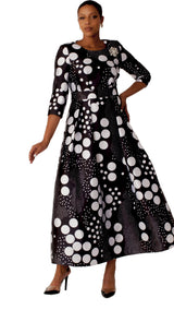 BLK/WHT DOTS