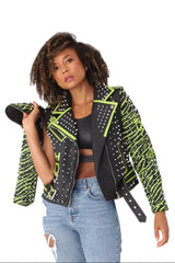 BLACK/LIME