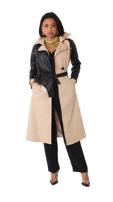 KHAKI / BLACK
