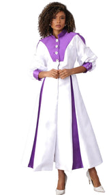 PURPLE/WHITE