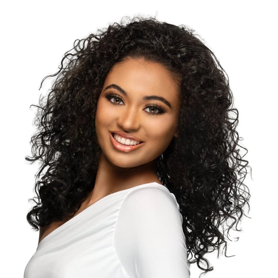 16” DEEP CURL HALF WIG W/ DRAWSTRING & HEAD BAND, HALF WIG - Vivica A. Fox - Especially Yours