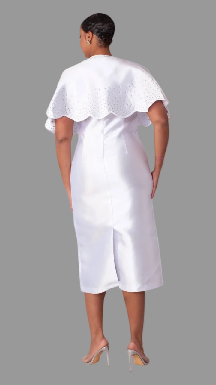 3-Piece Church Robe with Detachable Cape – 4866