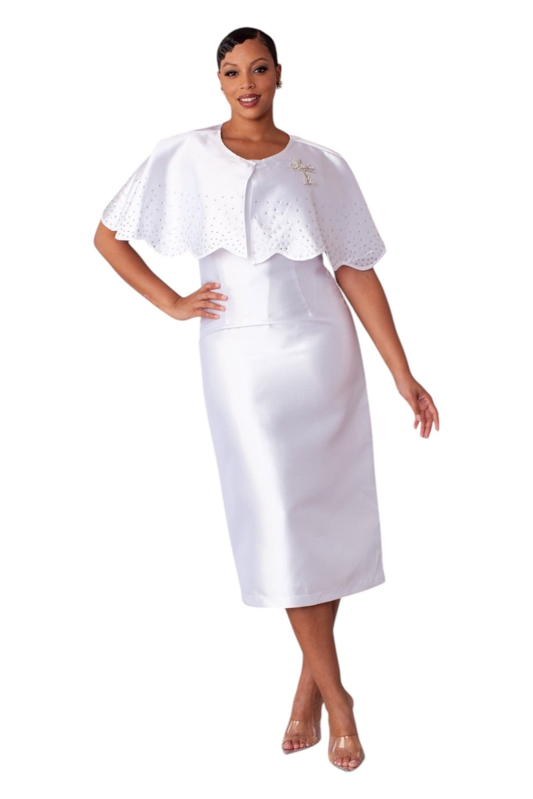 3 - Piece Church Robe with Detachable Cape – 4866 - Especially Yours