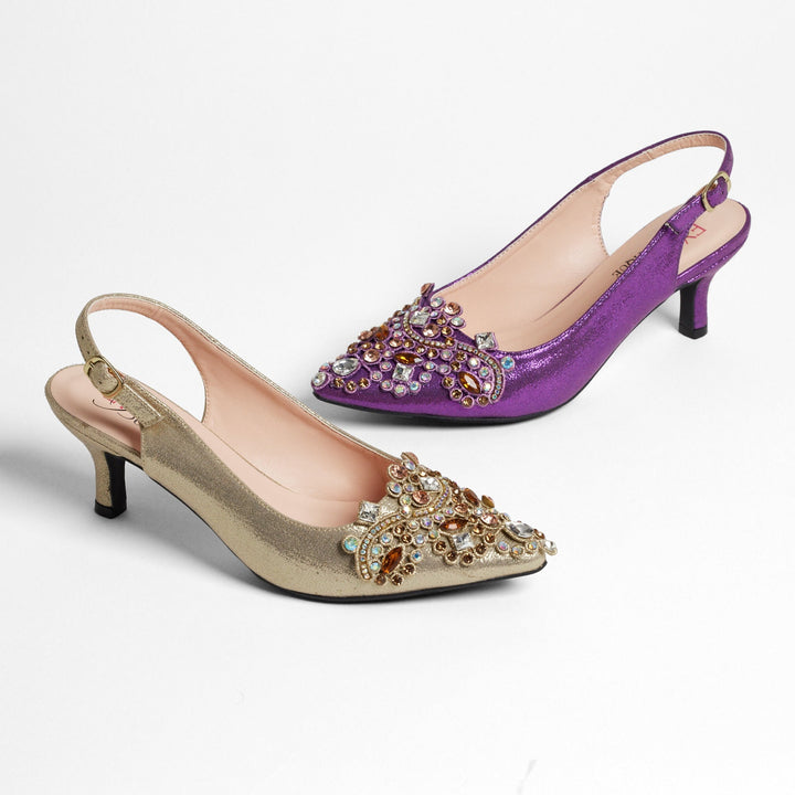 womenâ€™s dress slingback shoes