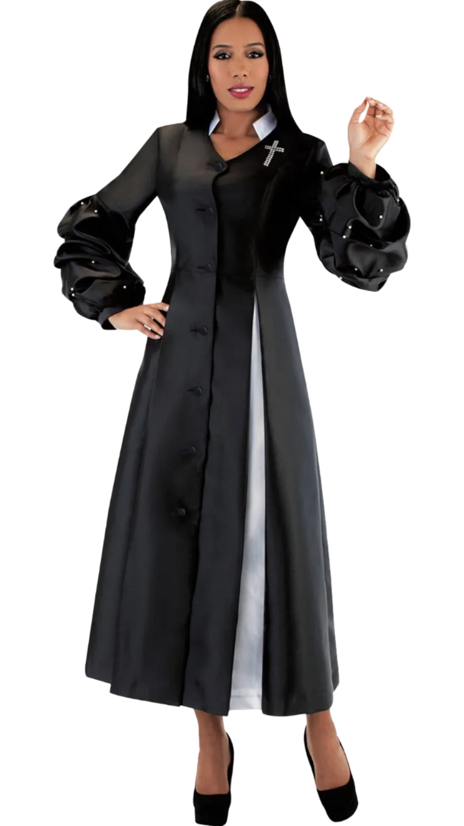 Women’s Modern Cassock Robe -4730